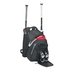 DeMarini VooDoo Rebirth Equipment Backpack (Multiple Colors): WTD9105 -Outlet Fielding Gloves Store WTD9105CH Voodoo Rebirth Backpack Charcoal Stuffed