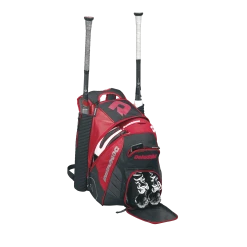 DeMarini VooDoo Rebirth Equipment Backpack (Multiple Colors): WTD9105 -Outlet Fielding Gloves Store WTD9105SC Voodoo Rebirth Backpack Scarlet Stuffed