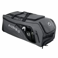 Evoshield Stone Wall Wheeled Bag (Multiple Colors): WTV9400 -Outlet Fielding Gloves Store WTV9400GY 6 Evoshield Stonewall Wheeled Bag Catcher Pocket a.png.cq5dam.web .1200.1200