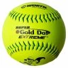 Worth 12" Super Gold Dot ISA Slowpitch Softballs (Dozen): IS44CY 1 Worth 12" Super Gold Dot ISA Slowpitch Softballs (Dozen): IS44CY -Outlet Fielding Gloves Store Worth ISA IS44CY Softballs