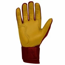 Bruce Bolt PREMIUM PRO Long Cuff Batting Gloves: Maroon -Outlet Fielding Gloves Store premium pro long cuff batting gloves maroon brucebolt 282874