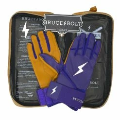 Bruce Bolt PREMIUM PRO Long Cuff Batting Gloves: Purple -Outlet Fielding Gloves Store premium pro long cuff batting gloves purple brucebolt 220810