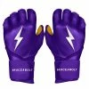 Bruce Bolt PREMIUM PRO Long Cuff Batting Gloves: Purple 1 Bruce Bolt PREMIUM PRO Long Cuff Batting Gloves: Purple -Outlet Fielding Gloves Store premium pro long cuff batting gloves purple brucebolt 331309