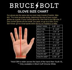 Bruce Bolt PREMIUM PRO Long Cuff Batting Gloves: Purple -Outlet Fielding Gloves Store premium pro long cuff batting gloves purple brucebolt 515011