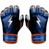 Bruce Bolt PREMIUM PRO NIMMO Short Cuff Batting Gloves: Blue -Outlet Fielding Gloves Store premium pro nimmo series short cuff batting gloves blue gloves brucebolt 875109