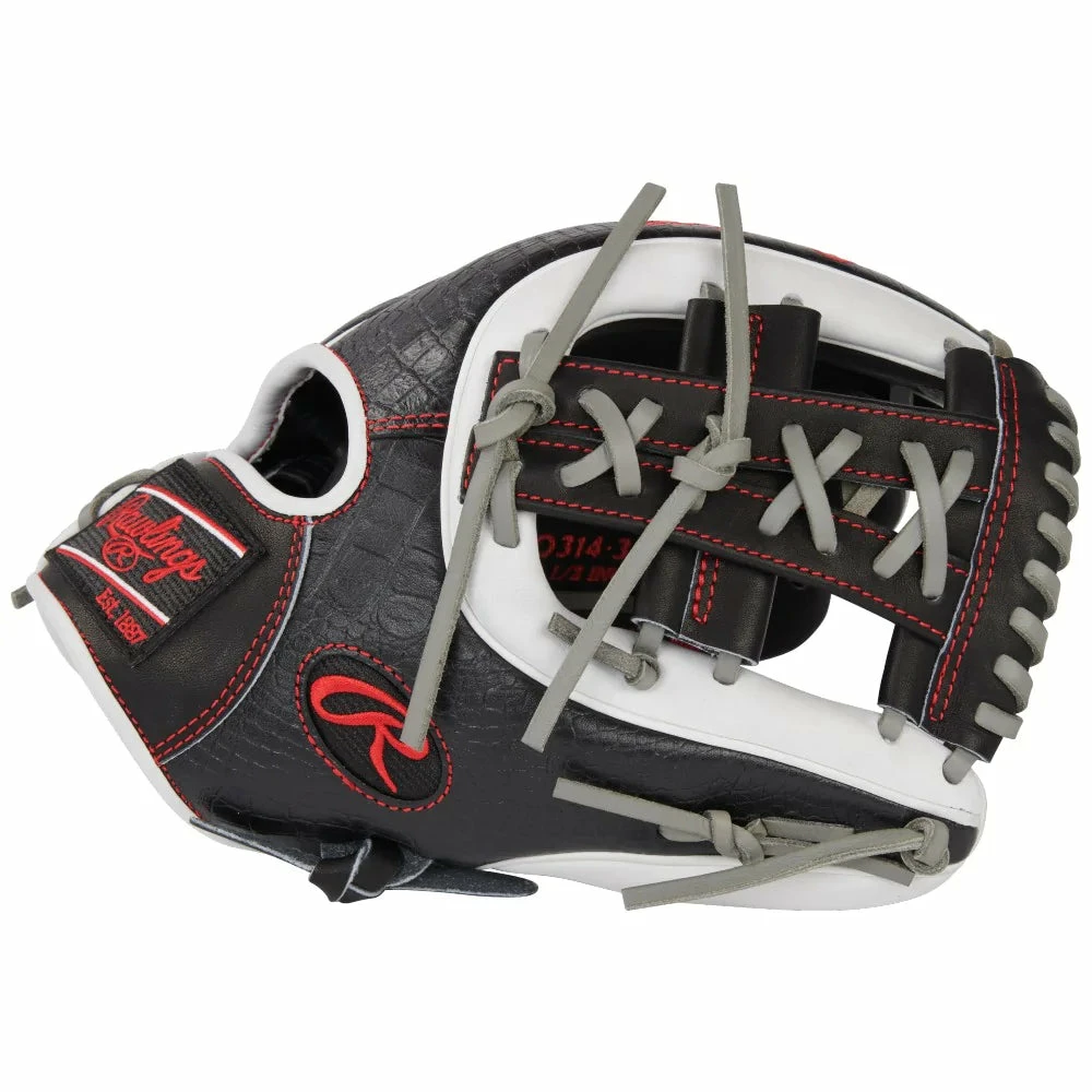 Rawlings Heart Of The Hide 11.5" Baseball Glove: PRO314-32BW 6 Rawlings Heart Of The Hide 11.5" Baseball Glove: PRO314-32BW - Image 4